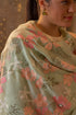 Dewey Garden Embroidered Pure Cashmare Stole